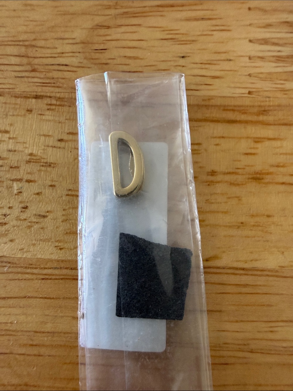 KEEP Collective Gold Letter D Charm